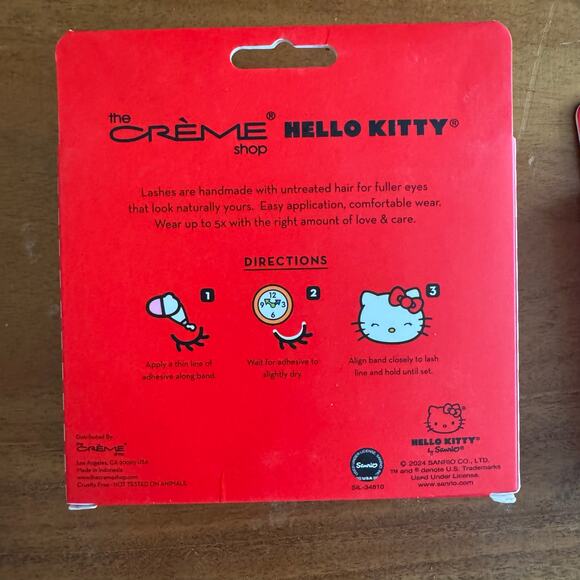 Hello Kitty x The Creme Shop False Lashes - Picture 2 of 2
